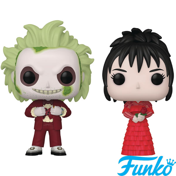 Funko POP Beetlejuice - Beetlejuice and Lydia Deetz Figure 2 Pack